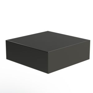 Acrylic Block 3" x 3" x 1" thick Black